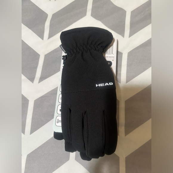 HEAD Men’s Waterproof Hybrid Gloves-Black/ Size: Large (NWT) - Picture 4 of 8